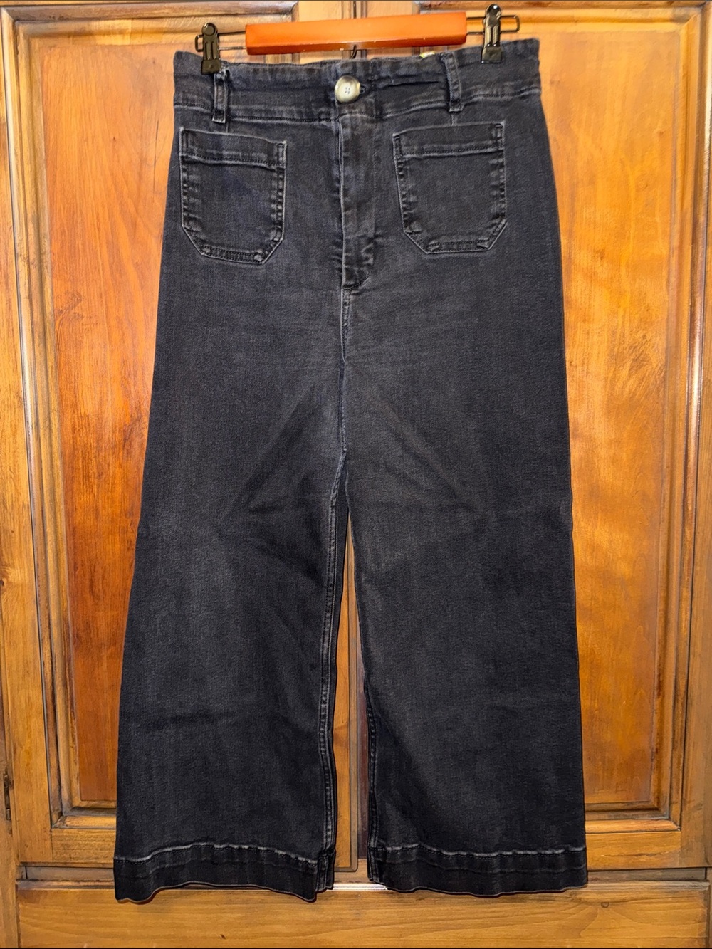 Anthropologie Maeve The Collette black Jean Pant size 30. - Picture 5 of 10